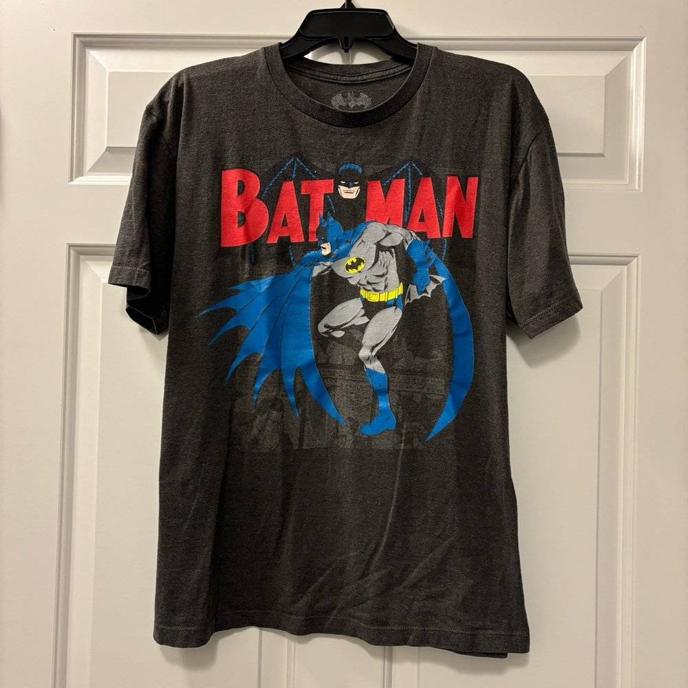 Vintage 90’s T Shirt L BATMAN Joker DC Comics Marvel Superhero Promo RARE VHTF